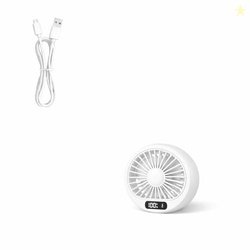 Wazdorf Mini Fan for Room, Portable Fan for Office, Home, Dorm, Travel