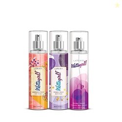 Layer'r Wottagirl Body Splash Combo Pack Of 3 Mandarin Twist 60 Ml, Fr