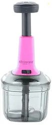 Floraware Food Chopper Steel Large Manual Hand-Press Vegetable Chopper