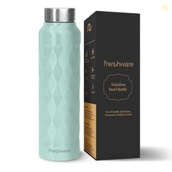 Frenchware Water Bottle (1 Litre, Premium Stainless Steel, Morning Mis