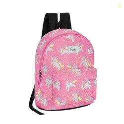 Genie Unicorn Casual Backpack for Girls |14 In-13 Ltr with Three Compa