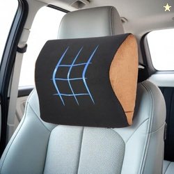 amazon basics Car Seat,Office Chair Orthopedic Headrest Pillow,100% Me