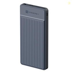 Portronics Luxcell B12 10,000mAh 12W Power Bank, Ultra Slim Power Bank