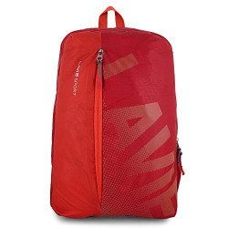 Lavie Osaki 24 Ltrs Red 2 Compartment School Backpack (BAEI139018N3)
