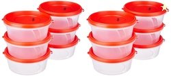 Amazon Brand - Solimo Nestable & Stackable Polypropylene Container Set
