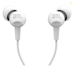 JBL C100SI Wired In Ear Headphones with Mic, JBL Pure Bass Sound, One