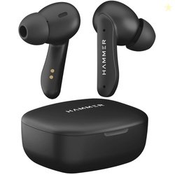 HAMMER Solitude Bluetooth Earbuds with Upto 22H Playtime, Quad Mic wit