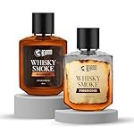 Beardo Whiskey Smoke Fusion- Firebomb & Bourbon Perfume for Men (50ml x 2) | Long Lasting Fragrance | Long Lasting Perfume for Men | Gift for Men | Gift for Friend