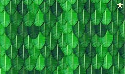 Backdropon Banana Leaf Design(Aaritaku) Wedding Backdrop size 5Feet He