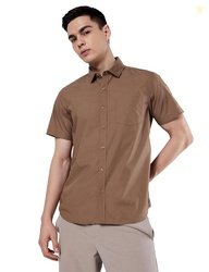 Symbol Premium Men's Cotton Poplin Casual Shirt - Regular Fit | Half S