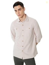 Symbol Premium Men's Casual Oxford Double Pocket Shirt - Regular Fit |