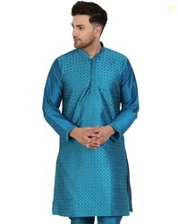 ENCIGER Embroidered Straight Kurta