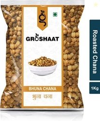 Groshaat Roasted Chana (Whole)(1 kg)