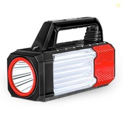 Eveready DL282 Boomray, Rechargeable 1.5W Torch + 6W Sidelight, Multif