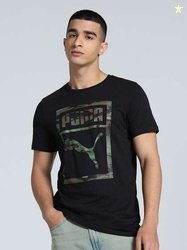 Puma Men Camo Graphic Slim Fit Tee
