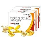 Knoll Healthcare Omega 3 Fish Oil 700 Mg For Men And Women Antioxidant & Energy,Stamina & Immunity & Maintains Bone & Joint Health,Fatty Acid,Epa 360 Mg Dha 240 Mg (3X Strips),3 Count,10 Capsules