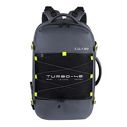 Gear Turbo 45L Expandable Water Resistant Anti-Theft 4 Compartment Bac