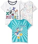 Jam & Honey Regular Fit Baby Boys and Girls 100% Cotton Printed Half Sleeves Unisex T-Shirt | Age 0-2 Years