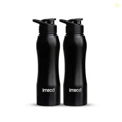 IMECO ECO-CURVE Stainless Steel Water Bottle with Sipper Cap (1L) | Le