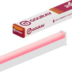 GOURAV Slim 4ft LED Tubelight 20W  Red | Vibrant Decorative Light | Gl