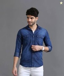 CAZZBA Men Regular Fit Solid Casual Shirt