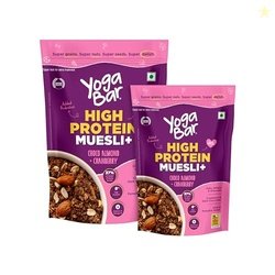 Yogabar Super High Protein Muesli Combo | 23g Protein | With Probiotic