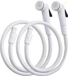 ARISSION PVC CONTI Hand held Shattaf Toilet Spray Jet Spray PACK OF 2