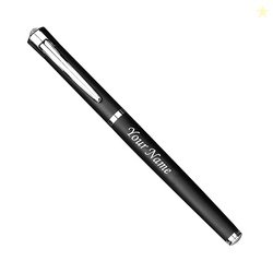 The Wallet Store Personalized Metallic Roller Ball Pen With Name Elega