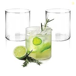 Treo by Milton Vector Borosilicate Glass Tumbler, Set of 3, 210 ml Eac