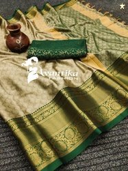 AVANTIKA FASHION Embellished, Woven Banarasi Art Silk, Cotton Silk Sar