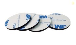 JIALTO Double-Sided Sticky Pads - Black Mounting Squares and Rounds fo