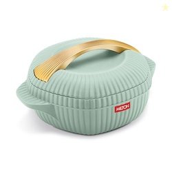 MILTON plastic Oyster 1000 PU Insulated Casserole, 860 ml, Light Green