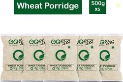 Goshudh Premium Quality Gehun Daliya (Wheat Porridge)-500gm (Pack Of 5