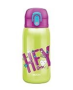 Milton Jolly 375 Thermosteel Kids Water Bottle, 300 ml, Greenâ¦