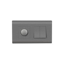 wipro Northwest (Nowa) Switch Combo of 4M Plate + 1M 6A 1_way Switch x