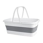 Foldable Silicone Bucket | Perfect for Mop Cleaning, Camping, Travel, Car Washing etc. | This Versatile Bucket effortlessly Folds, is Lightweight, and Easy to Bring and Store