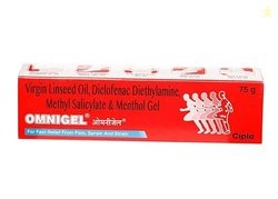 Cipla Omnigel Pain Relief Gel | Quick Relief for Muscle Pain, Sprains