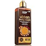 WOW Skin Science UbtanBody Wash with Chickpea Flour, Almond Extract, Safron & Turmeric Extracts – No Sulphate, Parabens, Silicones & Color – 250 mL