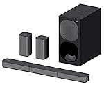 Sony HT-S20R Real 5.1ch Dolby Digital Soundbar for TV with subwoofer and Compact Rear Speakers, 5.1ch Home Theatre System (400W,Bluetooth & USB Connectivity, HDMI & Optical connectivity)