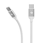 Zebronics Type C – Type C Cable, 60 Watts, Upto 480Mbps Data Sync, Fast Charging, 1 M, Compatible with iPhone 15 & 16 Series, iPad, MacBook, Samsung, Android (Wattz 60CC6, White)