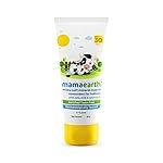 Mamaearth Milky Soft Mineral Based Sunscreen SPF 30 & Pa+++ with Oats, Milk and Calendula for Babies- 80 G|Made Safe Certified|Toxin Free,1 Count,White