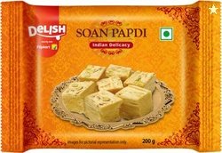Delish by Flipkart Soan Papdi with Almonds, Pistachio, Elaichi Pouch(2
