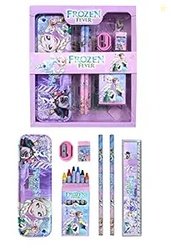 Cable World Stationary Kit Set for School Kids - Pencil Pen Book Erase