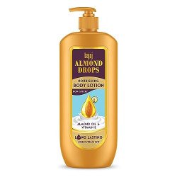 Bajaj Almond Drops Non-Sticky Body Lotion | Long Lasting Moisturizatio