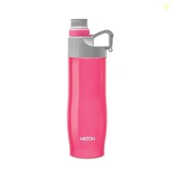 Milton Alpha 500 Stainless Steel Sports Water Bottle, 480ml, Pink (Pac