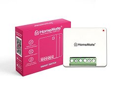 HomeMate WiFi 2 Node Smart Switch | No Hub Required | Retro Fit with M