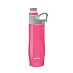 Milton Alpha 500 Stainless Steel Sports Water Bottle, 480ml, Pink (Pack of 1)