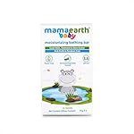 Mamaearth Moisturizing Bathing Bar For Babies – 75 g x 2 | Infused with Goat Milk, Oatmeal and Shea Butter | Gently Cleanses, Retains Moisture, Balanced at 5.5 pH
