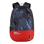 Gear Bounce 27 Ltrs Casual Backpack (Grey-Orange), One Size (BKPBOUNCE0604)
