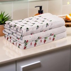 Kuber Industries Pack of 3 Cotton Bath Towel for Women | Super Soft Sw